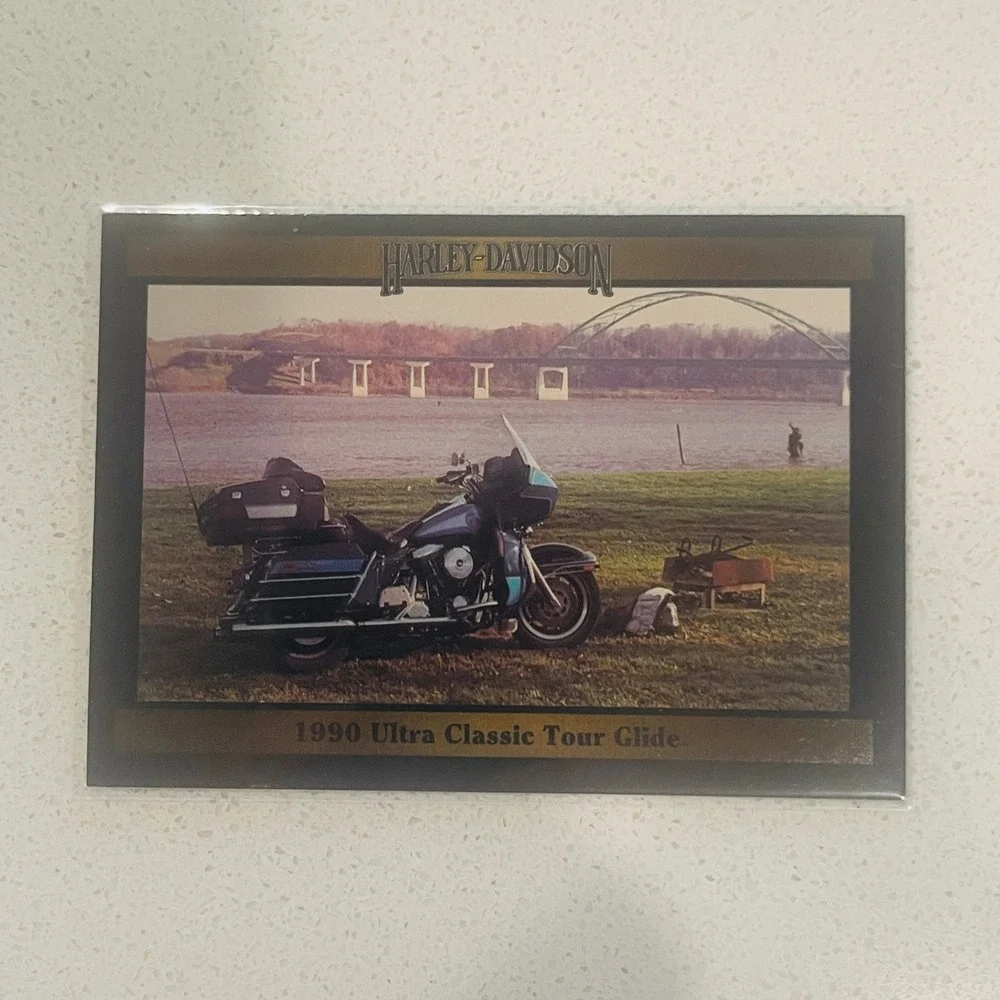 Harley-Davidson 1990 Ultra Classic Tour Glide 1992 Collect-A-Card Series 2 #170